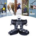 Rock Climbing Harness Falling Protection Safety Belt Rappelling Escalade Equipment. 