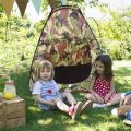 Pop Up Tents for Kids Play Tent Indoor Outdoor Play Equipment Childrens Tent Camping Playhouse for Kids Outdoor Camouflage Design Garden Toys Gifts for 3 4 5 6 Year Old Boys Girls |HG 5132 |KU355LKUGH |BLACKITO. 