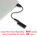 KOKKO Mini Audio Recorder Voice Listening Device 96 Hours 8GB Bug. 