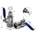 1/2''-1/4'' RO Feed Filter Water Adapter Ball Valve Tap Reverse Osmosis Switch Encounter. 