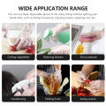 500pcs Plastic Gloves Daily Use Extra Length Durable Food Grade Housework Beauty Cleaning Pet Care Crafts. 