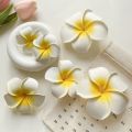 Plumeria Flower Hair Clips For Women Hairpins Girls Side Bangs Clips Flower Barrette Hawaiian Wedding Party Bag Hat Accessories. 