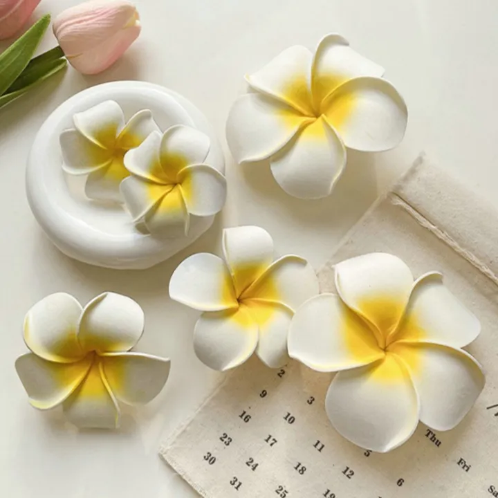 Plumeria%20Flower%20Hair%20Clips%20For%20Women%20Hairpins%20Girls%20Side%20Bangs%20Clips%20Flower%20Barrette%20Hawaiian%20Wedding%20Party%20Bag%20Hat%20Accessories%20-%20Image%205
