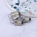 2pcs E10 Led Flashlight Bulb DC 3V 6V Instrument Bulb Indicator Lamp Replacement Torch Bulb Bike Lamp Warm White White. 