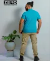 ZERO - Gents Collar Polo T-Shirt - Damro Green. 