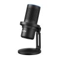 Godox EM68 USB Cardioid Microphone Mini Desktop Recording Mic with RGB Breathing. 