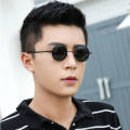 Suptmv Round Metal Frame Sunglasses for Men with UV Protection Vintage Fashion Genuine Shades for Men 2023 New Driving Aesthetic Eye Glasses for Men Style SU35Mini - Figures. 