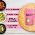 By Nature - Himalayan Pink Salt 400 gm | Salt in Fresh | Mineral Rich | Low Sodium Himalayan Pink Salt | Flavorful | Vegan Food | Helps with Cholestrol | No added preservatives | Weight loss & Obesity | Healthy cooking salt |   (FROM INDIA) SAM. 