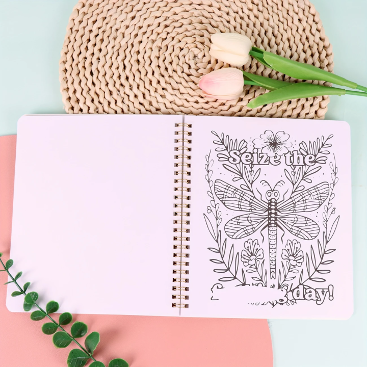 Wander%20&%20Swear%20Coloring%20Book%20%7C%20Vibrant%20Orange%20&%20Green%20Illustrations%20%7C%20Relax%20Fun,%20Creative%20Expression%20%7C%20Perfect%20-%20Image%206