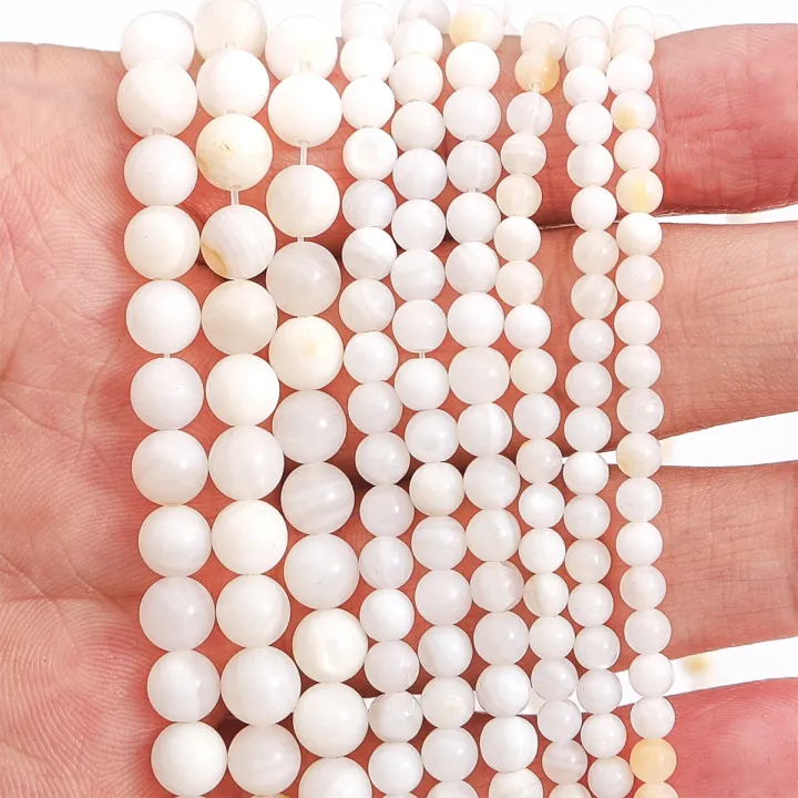 3/4/6mm%20Natural%20White%20Shell%20Beads%20Mother%20Of%20Pearl%20Loose%20Round%20Beads%20For%20Necklace%20Bracelet%20Earring%20DIY%20Jewelry%20Making%2015''%2038cm/Strand%20-%20Image%202