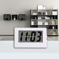 Portable Simple Table Electronic Mini LCD Digital Clock for Living Room Bedroom Decor Home Office Desktop Time Display Mute Clocks. 