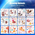 6x6 50 Kids Folding Scrapbook Sheets & Grown-ups School Arts Easy Premium Paper For. 