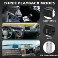 External Universal Car CD Player Vehicle CD Player,Portable CD Player for Car/TV/Laptop with USB or Type-C Port AUX Port Easy to Use. 