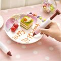 Silicone Fondant Cake Pen Pastry Icing Writing Syringe Baking Decor DIY Tools Chocolate Decorating tools Kitchen Accessories. 