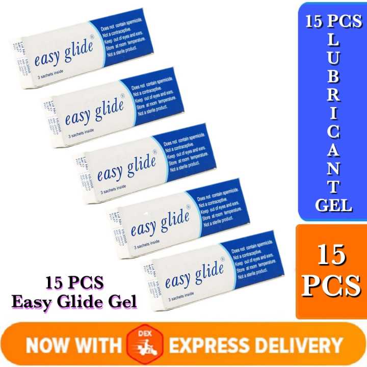 Easy Glide Lubricating Gel 4g x 15 sachets Lubricating Gel