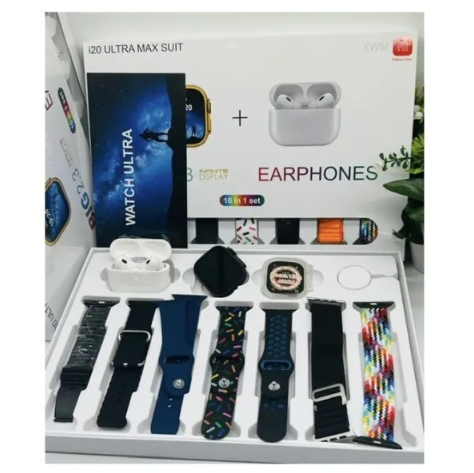 Hiwatch%20i20%20Ultra%202%20,%203%20MAX%20Suit%20SmartWatch%20+%20Airpods%20Pro%20with%20Transparent%20Screen%20Guard%20Watch%20with%20Seven%20Decorated%20Straps%20-%20Image%205
