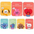 New KPOP BTS BT21 Universal Phone Socket Stand Bracket Expanding Stand stretch grip phone Holder Finger Cute Cartoon Stand for iphone xiaomi CHIMMY COOKY KOYA MANG RJ SHOOKY TATA. 
