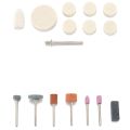 105Pcs Electric Mini Drill Bit Kit Abrasive Rotary Tool Accessories Set for Dremel Grinding Sanding Polishing Cutting. 
