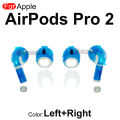 Aocarmo For Apple AirPods 1 2 3 Pro Pro2 Earphone Shell Case Full Set Housing Repair Replacement Part. 