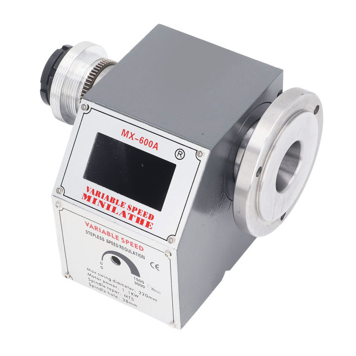 Variable Lathe Control Box Perfect Match Good Workmanship Mini Lathe Speed Controller HT250 C45 Steel for MX-600A 8x16 210x400