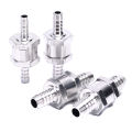 One Way 6/8/10/12mm 4 Size Aluminium Alloy Fuel Non Return Check Valve Sunlight Mall. 