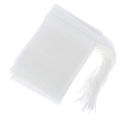 100Pcs/Lot Tea Bag Filter Paper Bags Empty Drawstring Teabags for Herb Tea DUJU. 