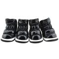 4 Pcs/sets Winter Dog Shoes Warm Fleece Puppy Pet Shoes Waterproof Dog Snow Boots For Small Dogs Chihuahua Yorkie Teddy Shoes. 