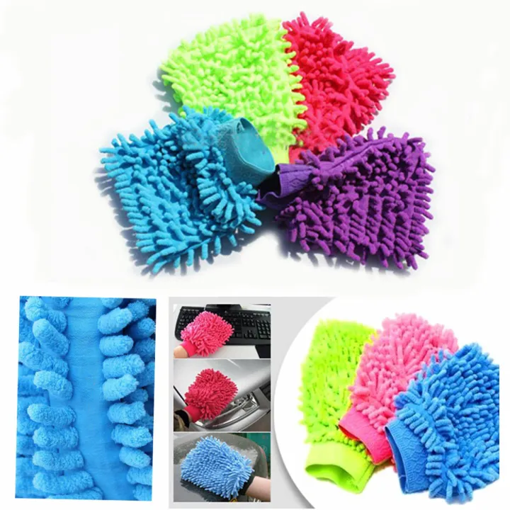 Microfiber%20Wash%20Mitt%20for%20Cars%201Pc%20Waterproof%20Car%20Wash%20Microfiber%20Chenille%20Double-faced%20Thick%20Gloves%20Cleaning%20Mitt%20for%20Auto%20Care%20Accessories%20Random%20Color%20-%20Image%204
