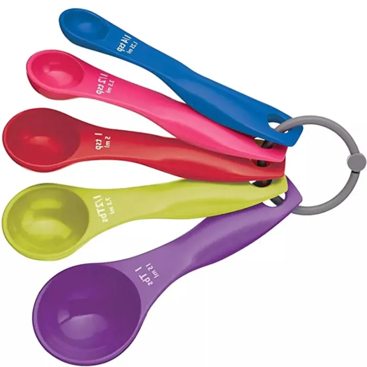 5%20Pieces%20Plastic%20Measuring%20Spoons%20Set%20-%20Multi%20Color%20-%20Image%202