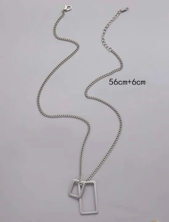 Geometric%20Pendant%20Necklace%20for%20Men%20(SILVER)%20-%20Image%203