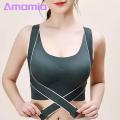 Amamia Lady Sport Bra No Steel Ring Anti-sagging Women Bra. 