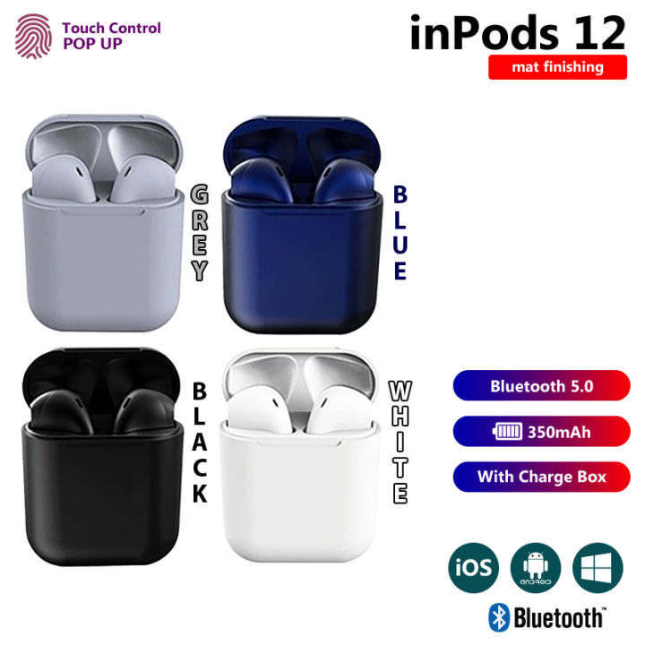 In%20Pods%2012%20Earbuds%20Black/blue%20InPods%2012%20Wireless%20Bluetooth%20Earphone%20with%20mic%20Headphones%20For%20Android%20i12%20inpods%20Smart%20Touch%20With%20Charging%20Box%20-%20Image%202