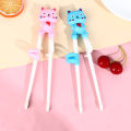 Cartoon Animal Head Chopsticks Children Eating Training Baby Learning Chopsticks Dounp. 