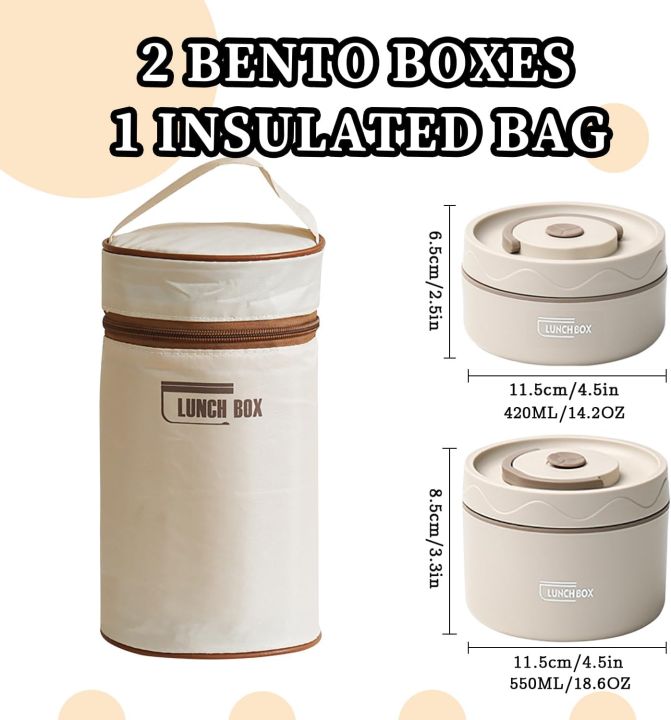 Stainless%20Steel%20Thermal%20Bento%20Box%20Leakproof%20Lunch%20Box,%20Portable%20Insulated%20Lunch%20Container%20Set%20With%20Bag%20For%20Adults,%20Kids%20Stackable%20Stainless%20Steel%20Food%20Container%20(2%20Layer%20beige,420ml+550ml)%20High%20Quality%20-%20Image%207