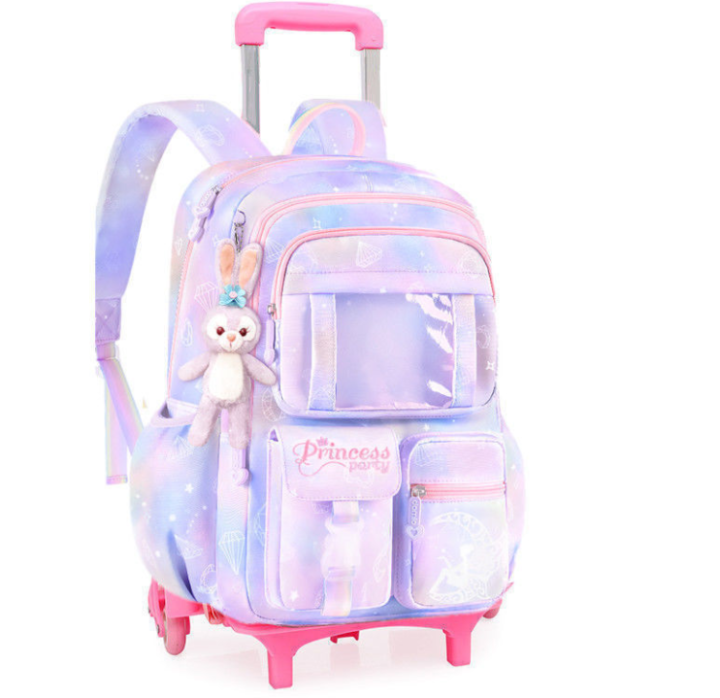 School Rolling backpack Bags school wheeled backpack for girls kids School trolley bag for girls school bag wheels for girls