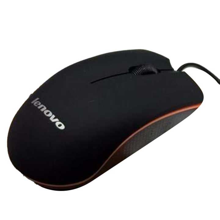 M20 Lenovo Mouse Usb Optical Wired Black New Gaming Yoga Legion Scroll Essential Mice Button Pad Wheel