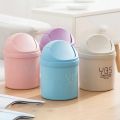 【hot】 Mini Small Waste Bin Desktop Garbage Basket Home Table Plastic Office Supplies Trash Can Dustbin Sundries Barrel Box 8. 