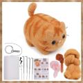 Animals Needle Felting Set, DIY Wool Felt Materials Set with Felting Tool Instruction for Needle Felting Craft Project Easy to Use. 