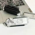 Kawaii Sanrio Hello Kitty Kuromi Massage Folding Comb Anime Cute Anti-Static Portable Hair Comb Mini Girl Hair Brush with Mirror. 