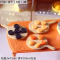 6pcs Dollhouse Miniature 1/12 Scale Cookies Simulation hamburgerbox Barbies Blyth Housep. 