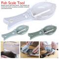 Practical scaling tool with cover for killing fish manual kitchen tool scaling knife fish scale scraper kitchen accessories. 