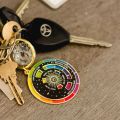 Color Wheel Keyring Interactive Keychain Art Keychains Gifts for Painters. 