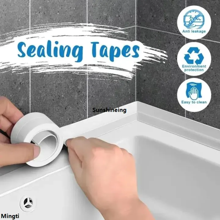 Sex!%202025%20Color%20PVC%20Mingti1%20Roll%20Waterproof%20White%20Self-Adhesive%20Tape%20-%20Perfect%20for%20Bathroom,%20Sink%20Kitchen%20-%20Super%20Sticky%20-%20Image%202