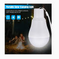 Outdoor Camping Led Lights Bulb Solar Panel Powered High Brightness Tent Lamp For Outdoor Indoor. 