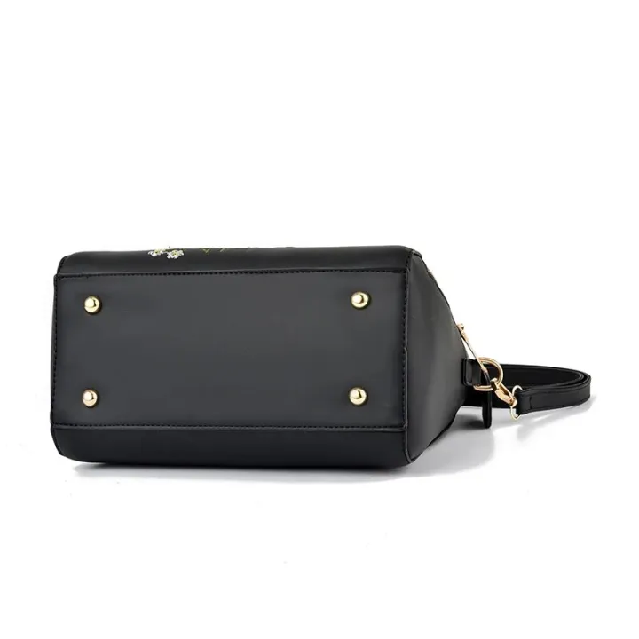 Floral%20Detail%20Shoulder%20Bag,%20Trendy%20Zipper%20Handbag%20For%20Work,%20Casual%20Crossbody%20Bag,%20Women's%20Floral%20Decor%20Purse%20-%20Image%203