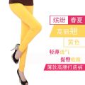 Season Extended Outer Match Skinny Pants Close-Fitting without Pocket Candy Color High Waist Autumn  3 Leggings Stretch Cotton Spring and Summer. 