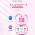 Sanrio Hello Kitty Flip Phone Kawaii Cartoon Kids Taiml Cute Mini Phone Birthday Fashion Girls Gifts Toys For Children. 