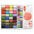 64 Spools Craft Scissor Stitches Needles Tools Sewing Machine Accessories Multicolor Sewing Threads Sewing Tools Kit Sewing BoxHats & Caps. 