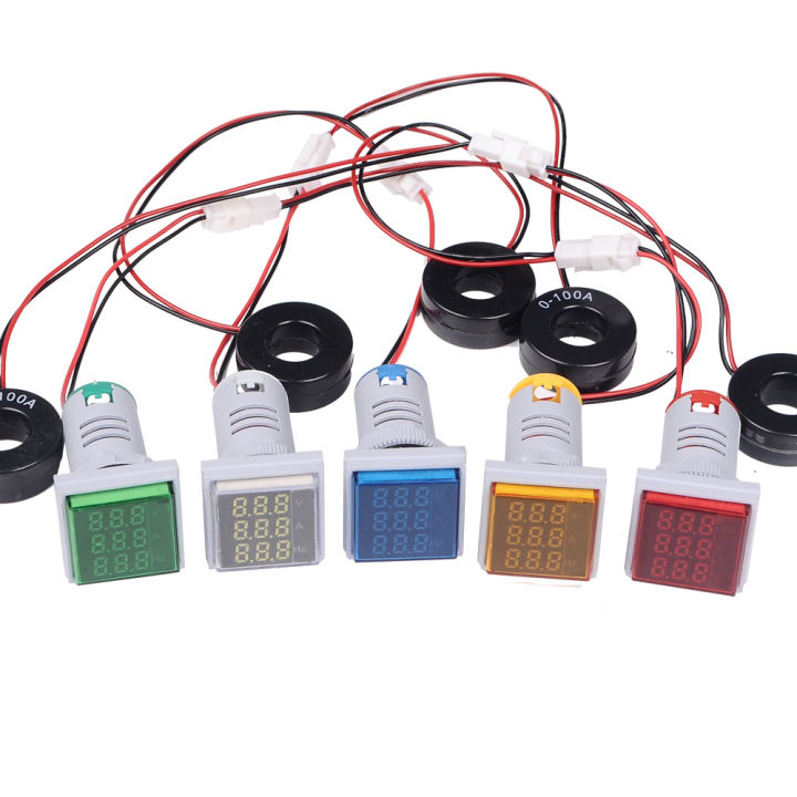 DIGITAL%20LED%20VOLT%20AMP%20HZ%20AC%20AMMETER%20VOLTMETER%20CURRENT%20FREQUENCY%20VOLTAGE%20INDICATOR%20METER%20TESTER%20SIGNAL%20LIGHTS%2060-500V%201-100A%2020-75HZ%20-%20Image%202