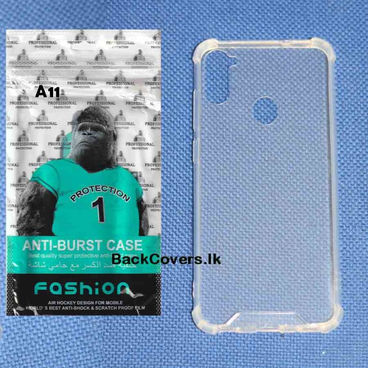 Samsung A11 / M11 / A 11 / M 11 ANTI-BURST Case / High Quality Transparent Back Cover / Clear Phone Case / TP Phone Cover